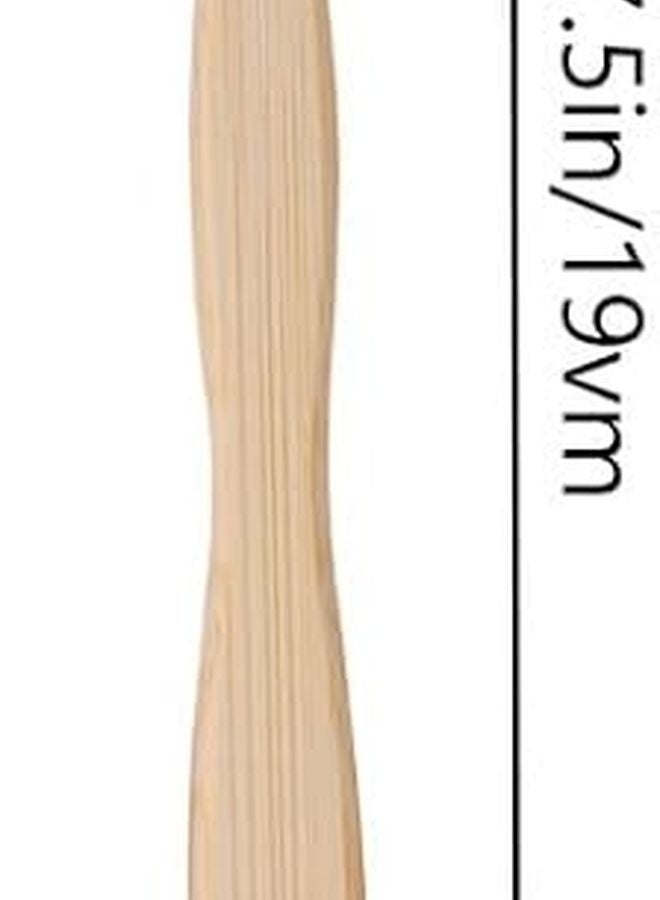 10 Pack Soft Bristles Biodegradable Toothbrushes Eco Friendly Travel Oral Care For Adults - Image 2